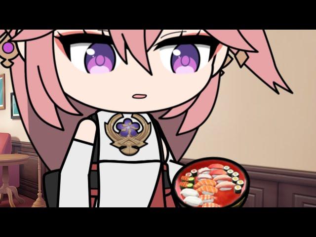 【Genshin Imapct】Yae Miko: "Why is there no inari sushi?"