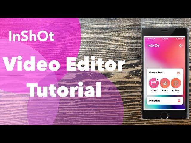 InShot Video Editor How to Remove Audio From Videos [English]