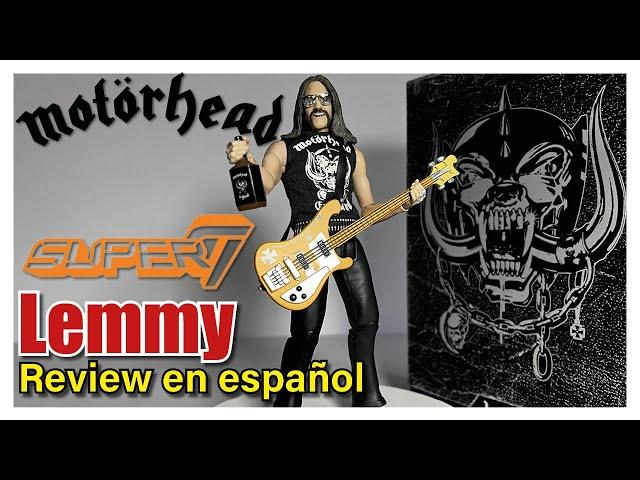 Super7 Lemmy Kilmister Motorhead - Mars Attacks | Review en español