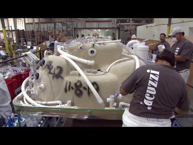 Watch how a Jacuzzi spa is made - BrandmadeTV