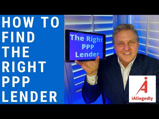 How to find the right PPP Lender