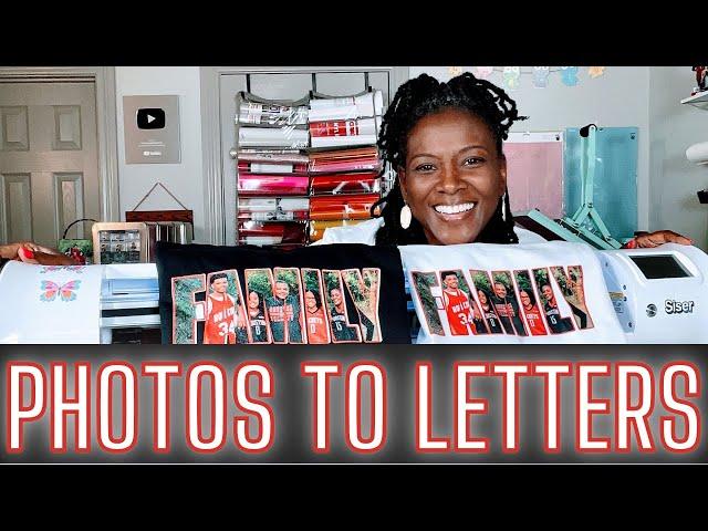 Sublimation for Beginners: How To Sublimate Photos To Letters For Beginners With Siser Romeo