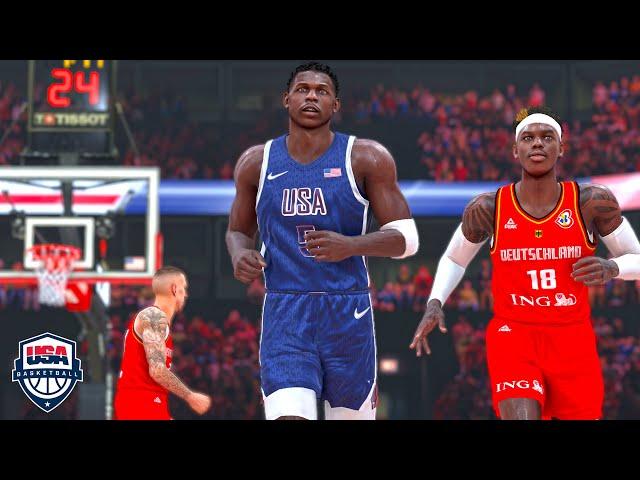 USA vs GERMANY EXHIBITION | FULL GAME HIGHLIGHTS | 2024 Paris Olympic Games Highlights | NBA 2K24