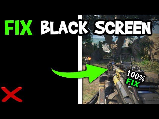 How To Fix Black Screen in Black Ops 3 (Easy Steps)