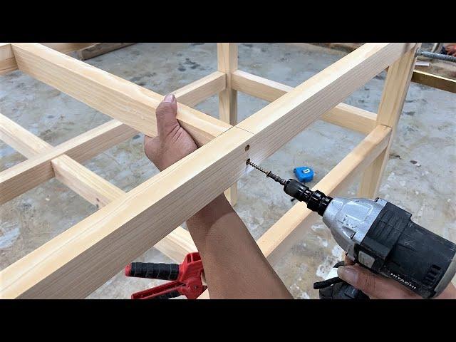 Woodworking Products // How To Build a Shop Counter   Shop Fitting DIY   How To Make a Counter