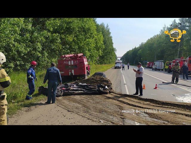 ДТП на трассе «Ижевск-Воткинск»