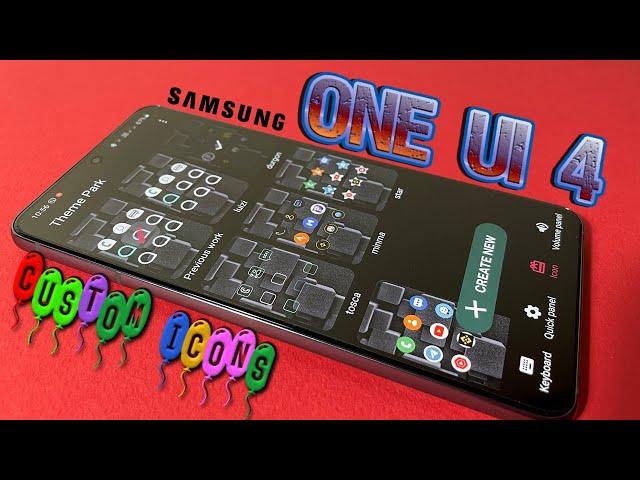 Samsung One Ui 4 Install Custom Icons - Finally!