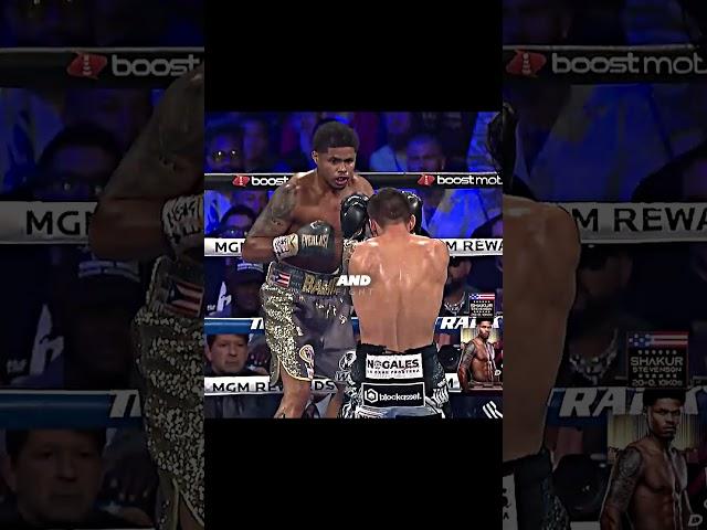 Shakur Stevenson's Perfect Defense