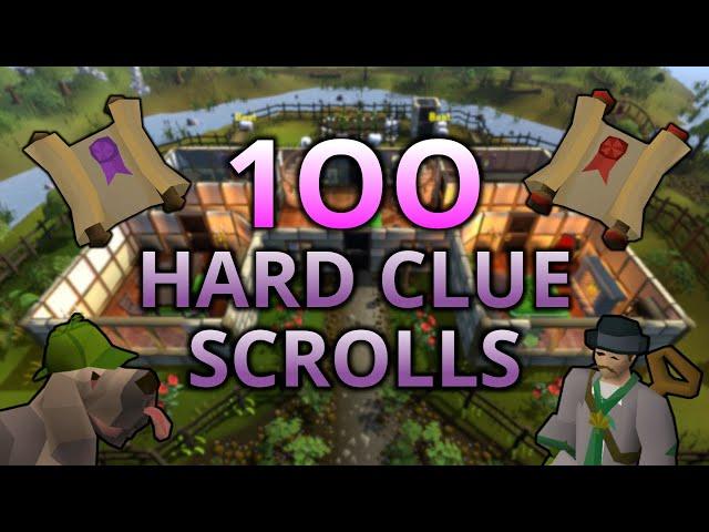 Loot From 100 Hard Clue Scrolls