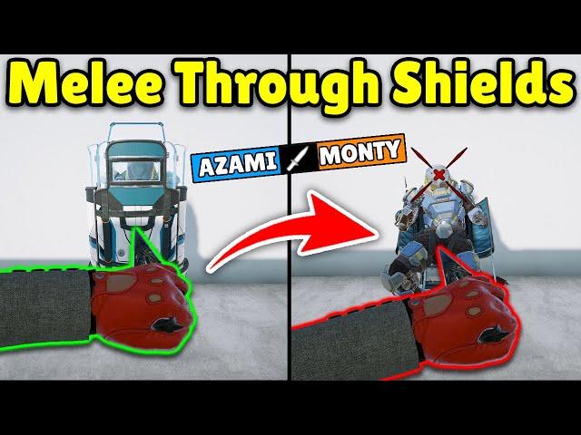 [R.I.P Clash & Montagne] - Melee DIRECTLY Through Their Shield! -  Rainbow Six Siege