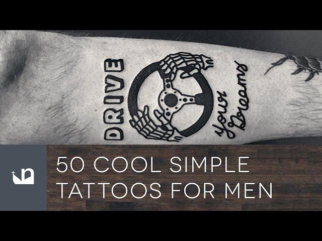 50 Cool Simple Tattoos For Men