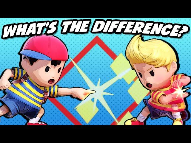 What's the Difference between Ness and Lucas? (SSBU)