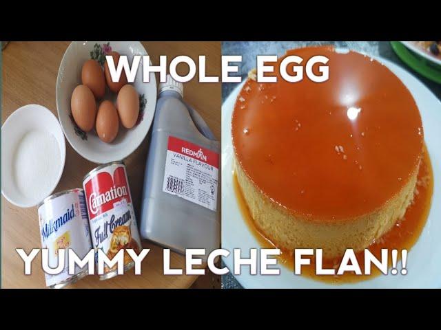 Whole Egg Leche Flan | Super Easy and Yummy