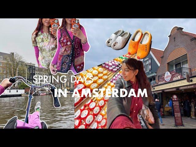 TRAVELING ALONE IN AMSTERDAM // thrifting, countryside tour, biking, + more