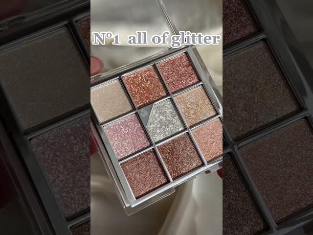 PERFECT PALETTES FOR DOUYIN MAKEUP  unleashia glitterpedia eye palette!