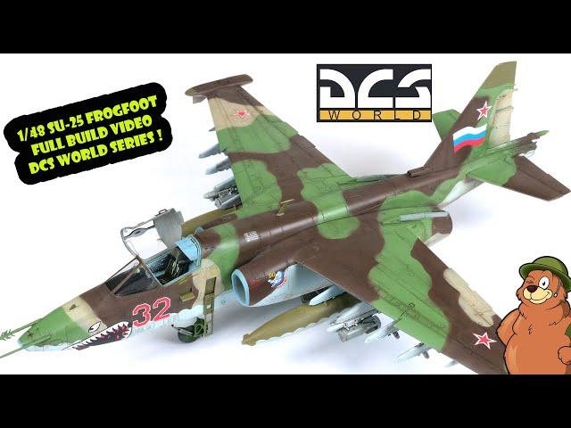 Zvezda 1/48 Su-25 Frogfoot FULL BUILD