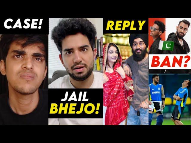 Send Samay Raina to JAIL! - Reacts to His HUGE CONTROVERSY!, FIR on Maxtern? Kulhad Pizza Couple