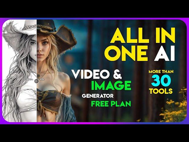 AI Art Generator | ALL IN ONE | Video & Image generator | Step by Step Tutorial | Free plan