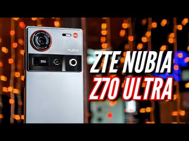 ZTE NUBIA Z70 ULTRA. ПЕРВЫЙ В РОССИИ ОБЗОР