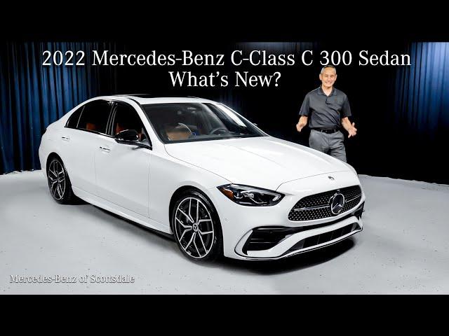 What's New - 2022 Mercedes-Benz C-Class C300 Sedan Review and Specs