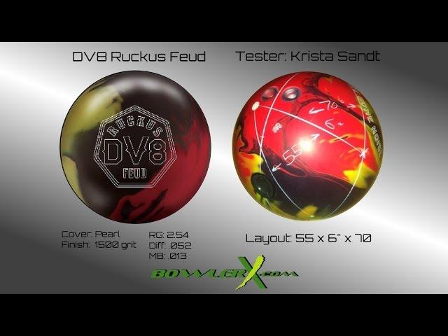 DV8 Ruckus Feud Bowling Ball Reaction Video - BowlerX.Com