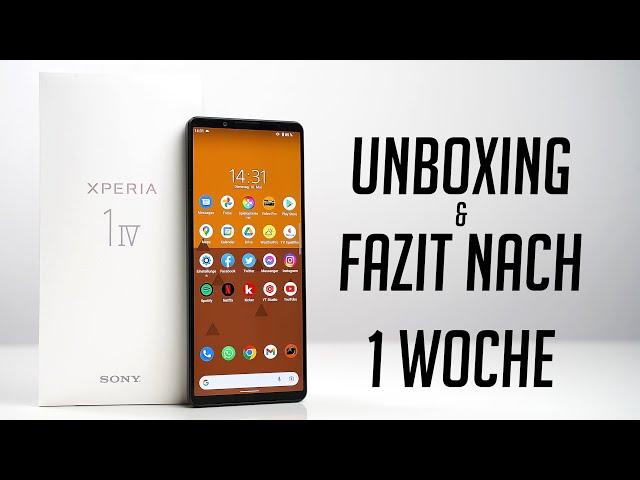 Endlich perfekt? - Sony Xperia 1 IV Unboxing & Eindrücke nach 7 Tagen (Deutsch) | SwagTab