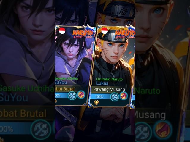 Mlbb X Naruto  Upcoming #shorts #shortsgaming #mlbb #mobilelegends #mobilelegendsid