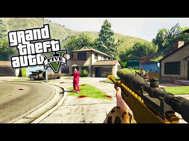 GTA 5 Next Gen - CALL OF DUTY in GTA Online! (GTA 5 First Person Gameplay)