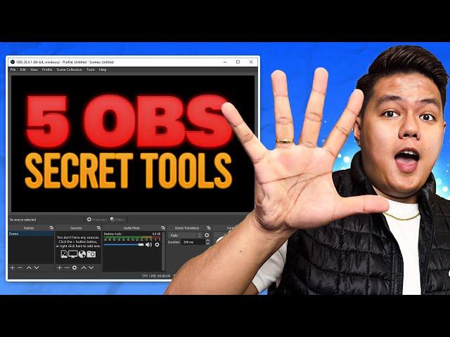 5 OBS Secret Tools to Make Your Live Stream Look Amazing - 2023