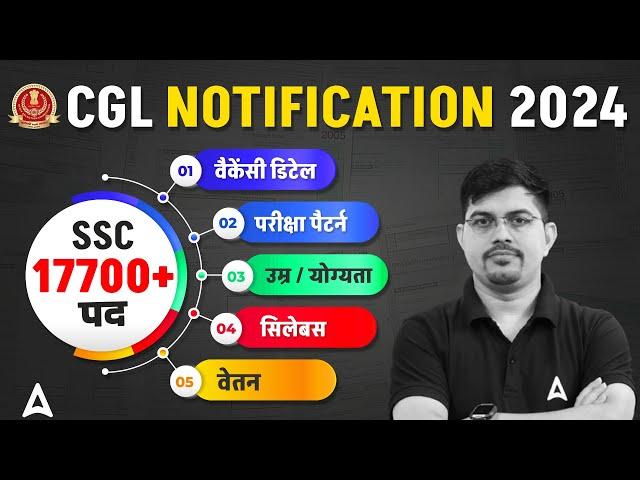 SSC CGL Notification 2024 Out | SSC CGL 2024 Official Notification | SSC CGL 2024 Vacancy