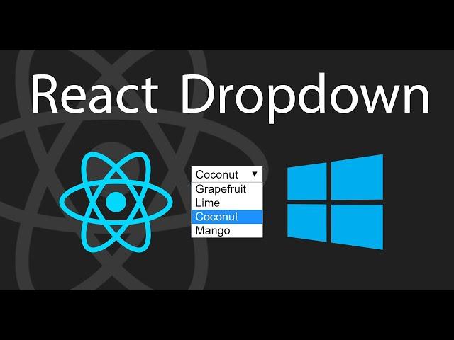 How to Create a Simple React Dropdown | Part 1