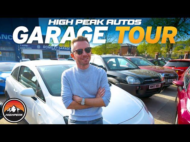 High Peak Autos Garage Tour May 2024