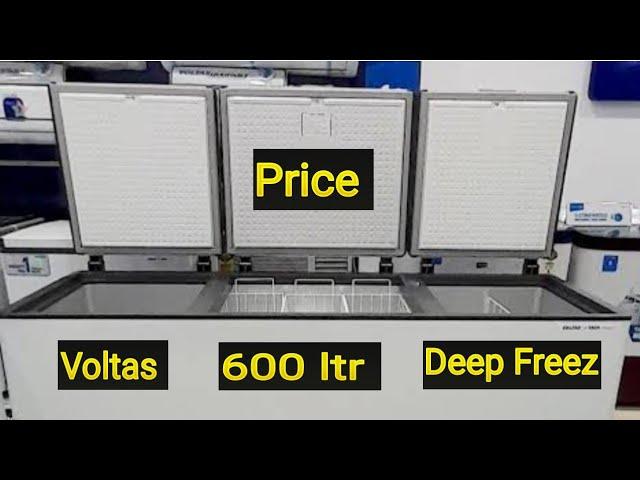 Voltas Deep freezer 600 ltr price || voltas deep freezer 600 ltr dimensions || voltas deep freezer