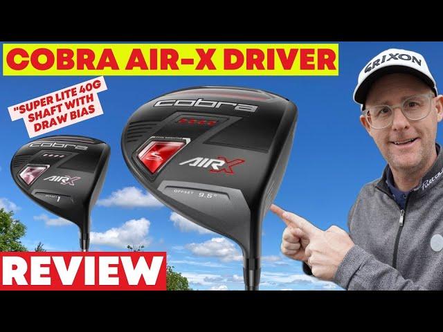 Cobra Air X Driver Review - Super Lite Shaft with Draw Bias