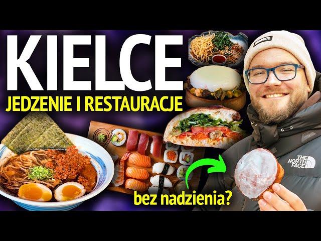 KIELCE: JEDZENIE w KIELCACH - restauracje 2023: kultowa kanapka, najlepsze sushi i ramen GASTRO VLOG