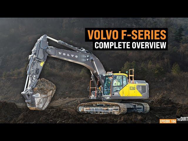 Redesigned for First Time in 20 Years – Volvo’s New F-Series Excavators