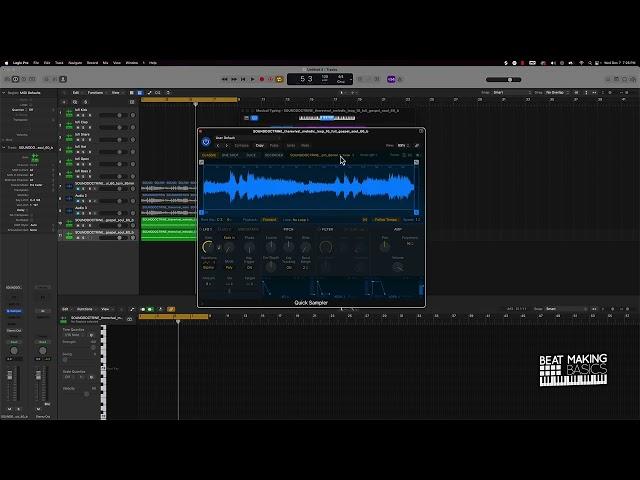 How To Make A Hip Hop Beat With Soul Sample Chops In Logic Pro X