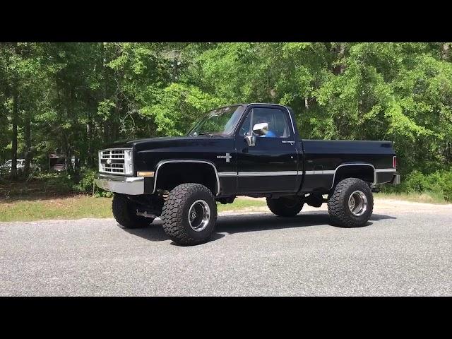 1985 Chevy K10 Silverado Short Bed 4X4 1 Owner 383 Stroker