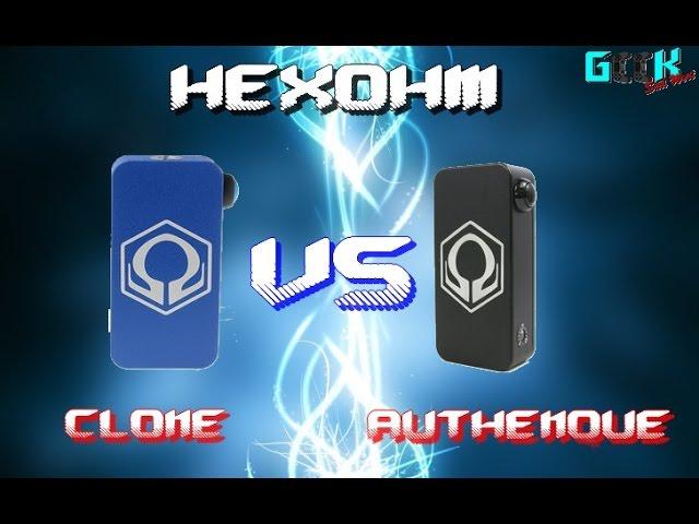 FR. Hexohm V3 authentique vs Hexohm V3 clone (Comparaison et ressentis)