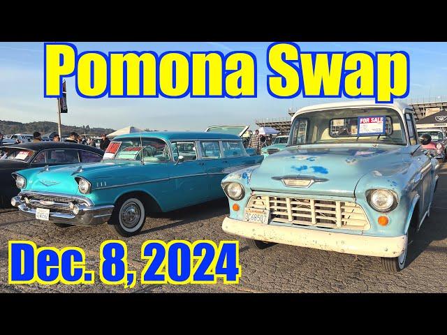 Pomona Swap Meet & Classic Car Show - December 8, 2024