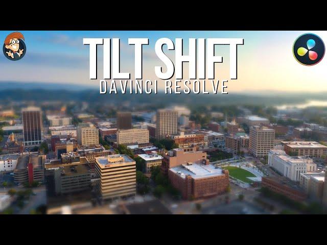 Easy TILT SHIFT Effect in Davinci Resolve 16 - 5 Minute Friday #54