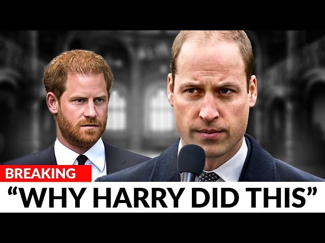 Prince William’ Just Breaks Silence on Prince Harry’s Royal Exit And Shocks Everyone!