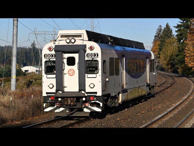 Portland Oregon TriMet WES Commuter Train