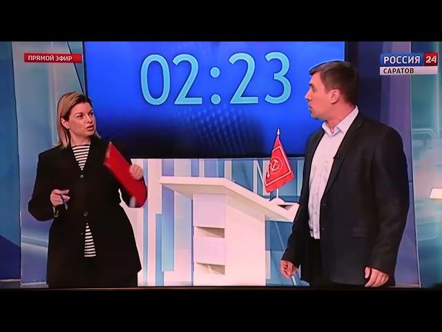 Дебаты с доверенным лицом Путина  Бондаренко в прямом эфире  26 02 2024