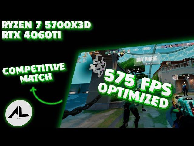 VALORANT COMPETITIVE MATCH | RYZEN 7 5700X3D + RTX 4060TI