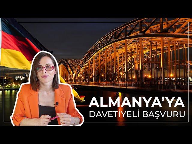 ALMANYA'YA DAVETİYELİ BAŞVURU NASIL YAPILIR? (Almanya Schengen Vizesi Başvurusu)