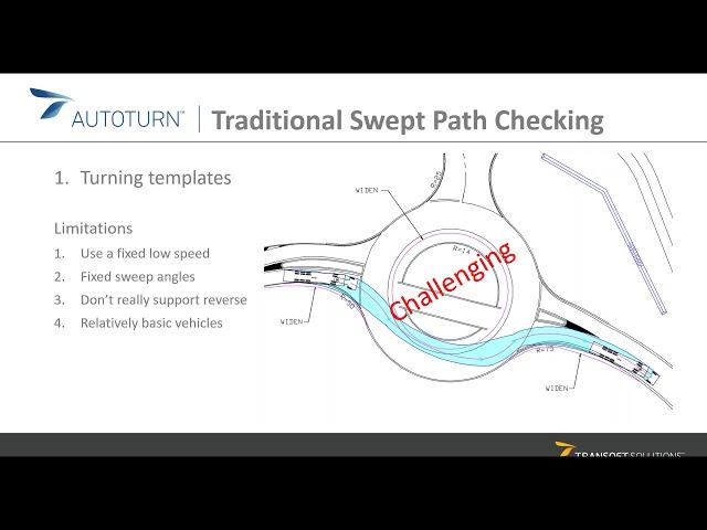 AutoTURN Tips Seminar AutoTURN Basics - SmartPath™ Tools