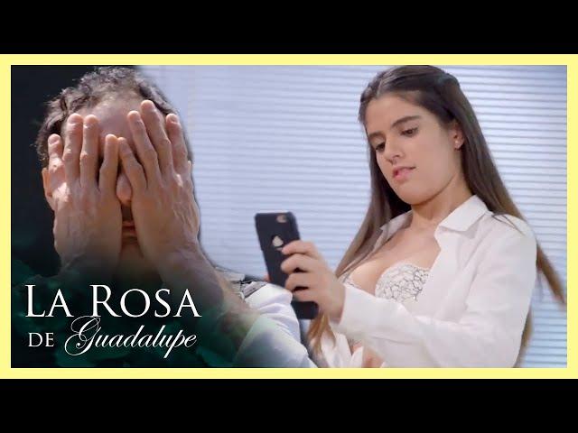 Vicky hace enojar a su papá con sus sexys fotografías | 2/3 | Colegiala