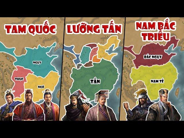 400 năm chiến tranh & chia rẽ: Tam Quốc - Lưỡng Tấn - Nam Bắc triều (184 - 589) | Lịch sử Trung Quốc