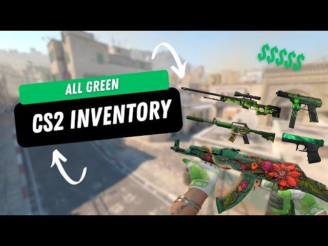 Full GREEN CS2 & CS:GO Loadout (Cheap, Budget and Expensive)